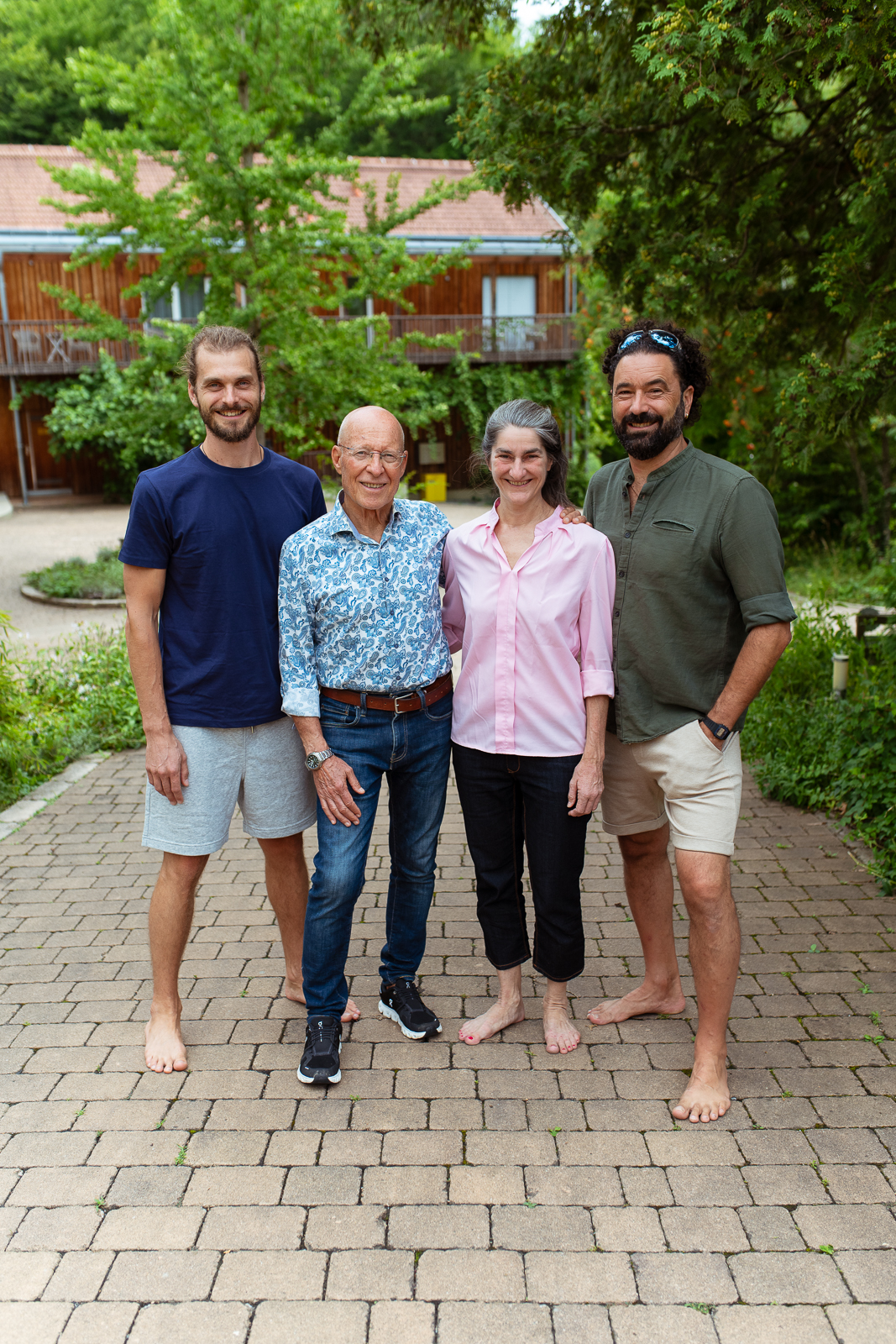 Dr. Rüdiger Dahlke, Alex, Meike, Hermann Stein Dr. Rüdiger Dahlke, Alex, Meike, Hermann Stein